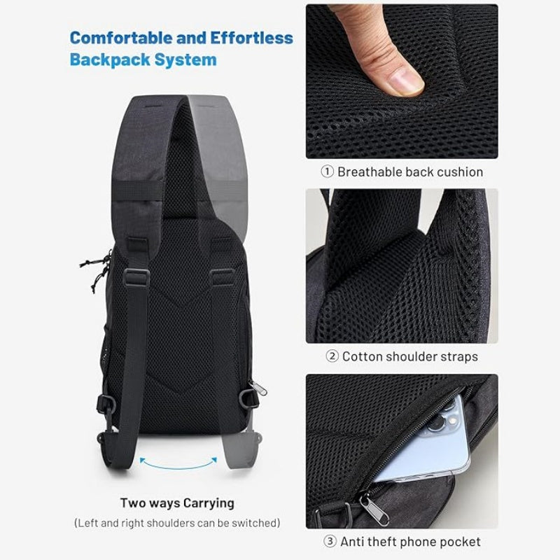 OIWAS-Black-Sling-Bag-Back