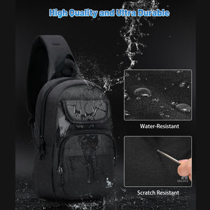 OIWAS-Black-Sling-Bag-Water-Resistant
