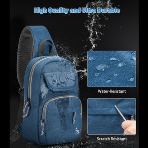 OIWAS-Blue-Sling-Bag-Water-Resistant