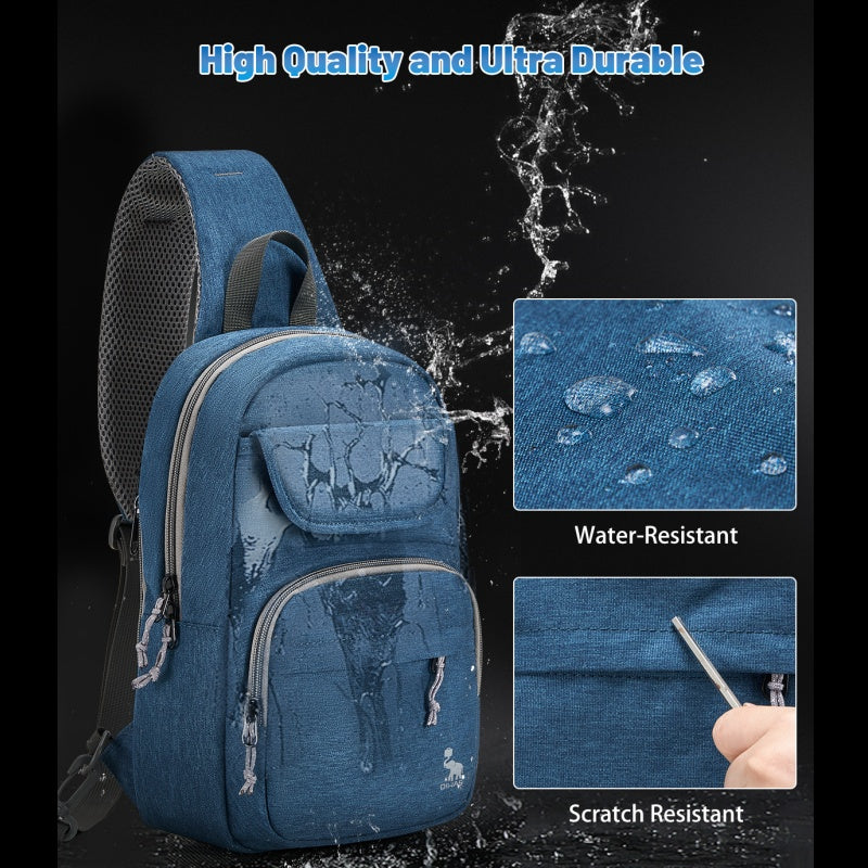 OIWAS-Blue-Sling-Bag-Water-Resistant