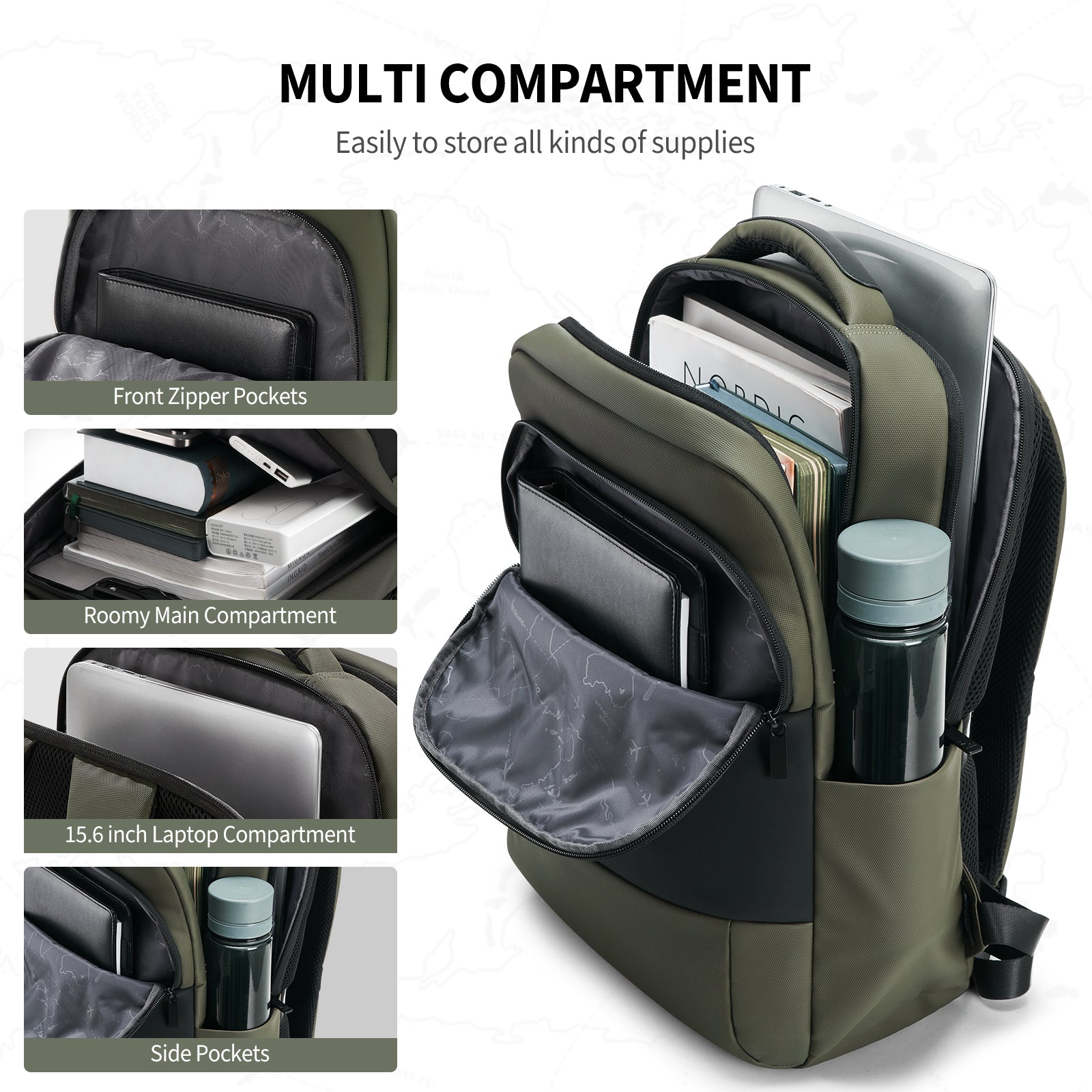 OIWAS-Business-Laptop-Backpack-Green-Capacity