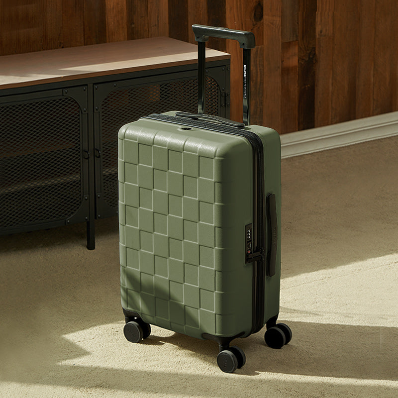 OIWAS CUBE 20" Carry On – Lightweight Polycarbonate Luggage with Iconic Design