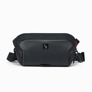 Front view of OIWAS ELEPHANTOM Small messenger bag in minimalist design, ideal for light daily carry