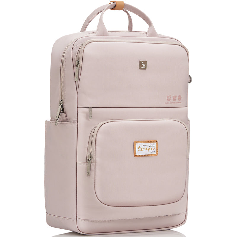 OIWAS-ESCAPE-14inch-Laptop-Backpack-for-Women-Pink-Right