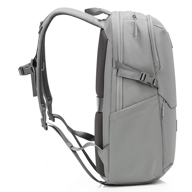 OIWAS-ESCAPE-Collection-15.6"-Laptop-Backpack-Grey-Side
