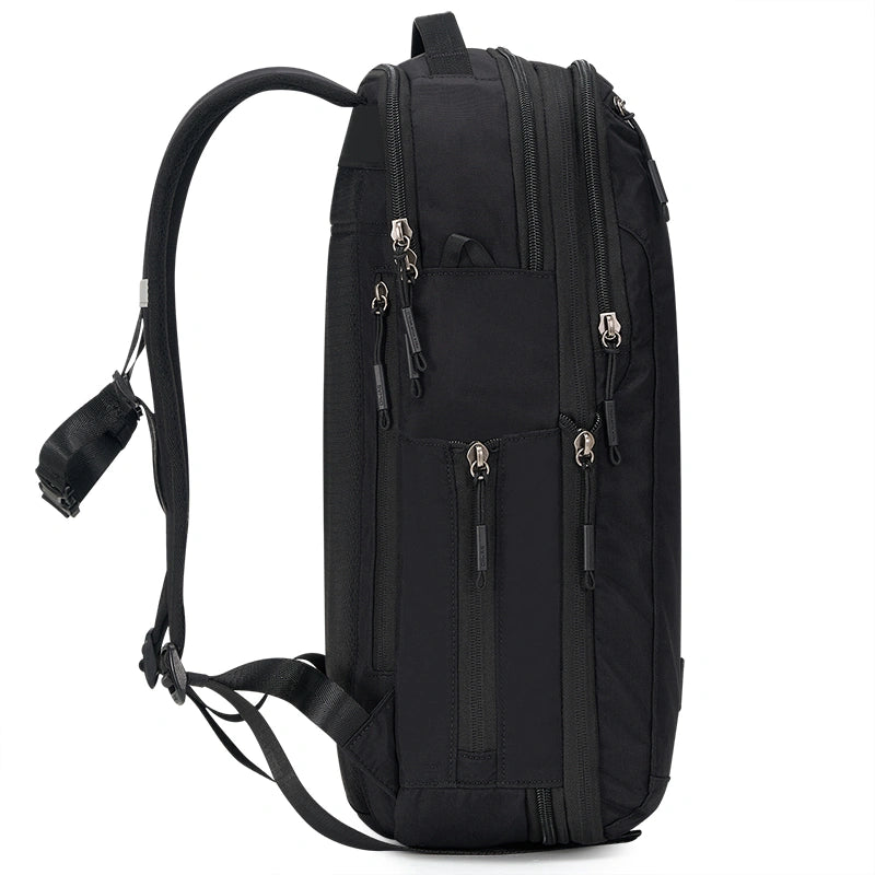 backpack laptop hombre SUPACOOL Casual for Men and Women, Work backpack, Black Backpacks, College School Backpack for Boys and Girls, Lightweight Travel Back while the comfortable shoulder straps provide all Executive Backpack Men PU Leather