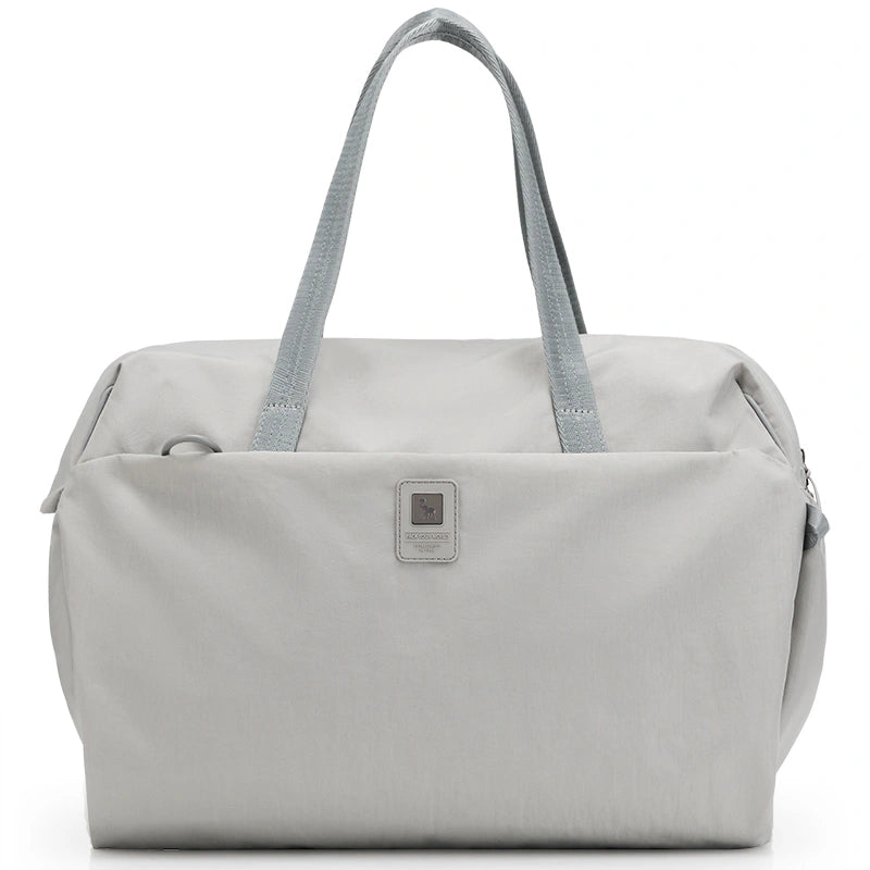 OIWAS-ESCAPE-Collection-Travel-Bag-Grey-Front