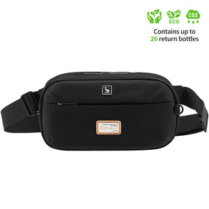 OIWAS-ESCAPE-Waist-Bag-Black-Front