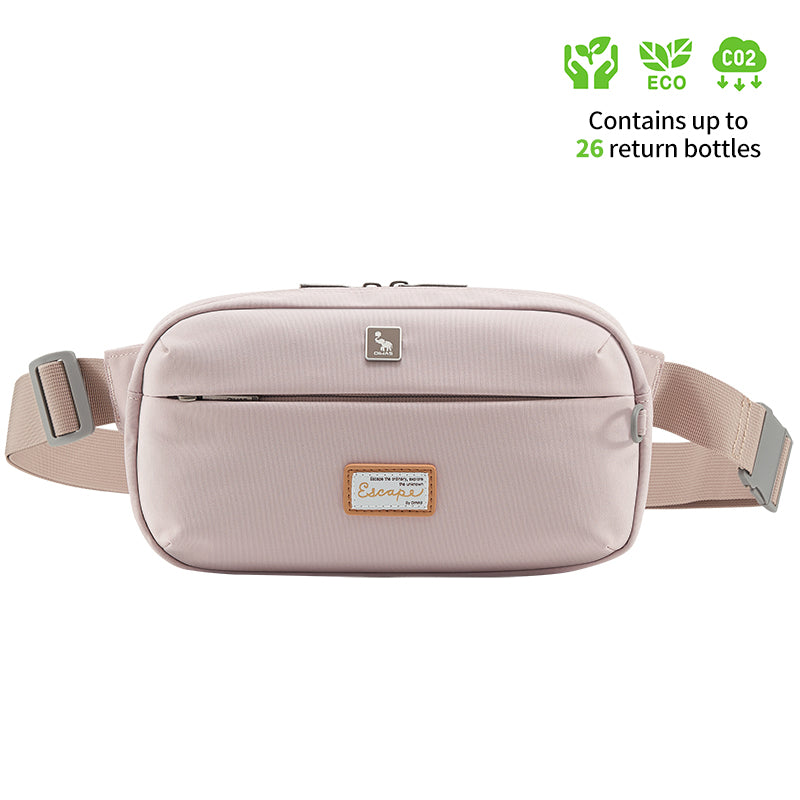 OIWAS-ESCAPE-Waist-Bag-Pink-Front