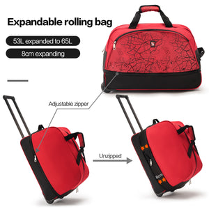OIWAS-Expandable-Rolling-Duffle-Red