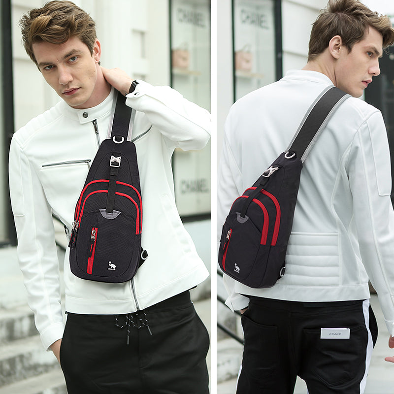 OIWAS-Fashion-Sling-Bag-Black-Lifestyle