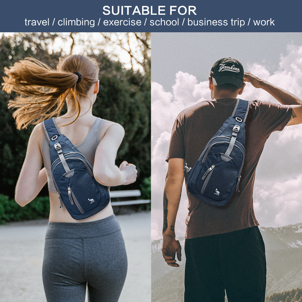 OIWAS-Fashion-Sling-Bag-Blue-Lifestyle