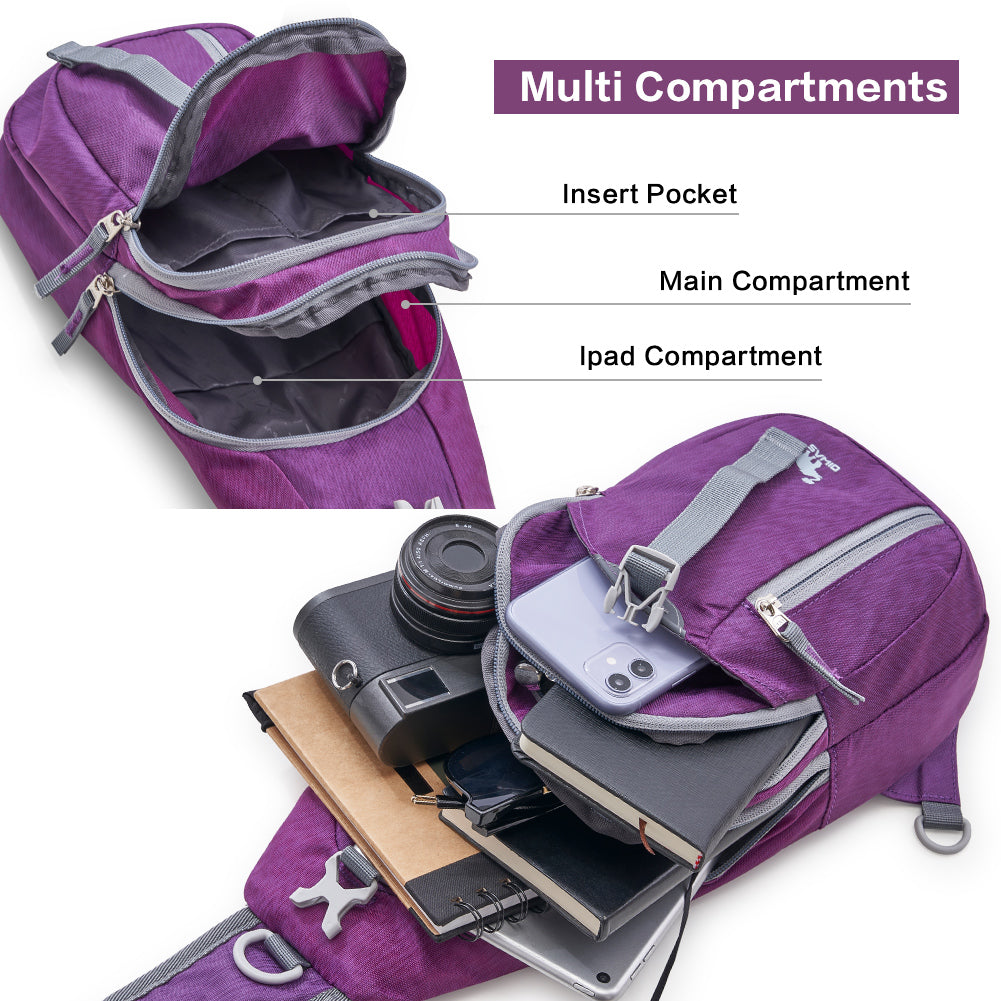 OIWAS-Fashion-Sling-Bag-Purple-Large-Capacity