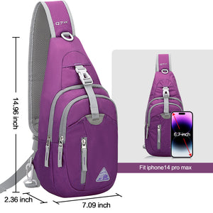 OIWAS-Fashion-Sling-Bag-Purple-Size