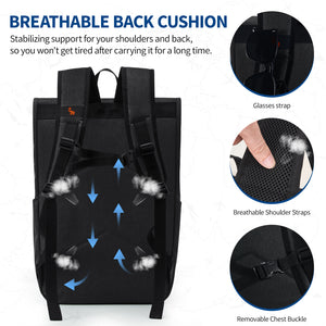 OIWAS-Flap-Laptop-Backpack-Black-Back-Cushion