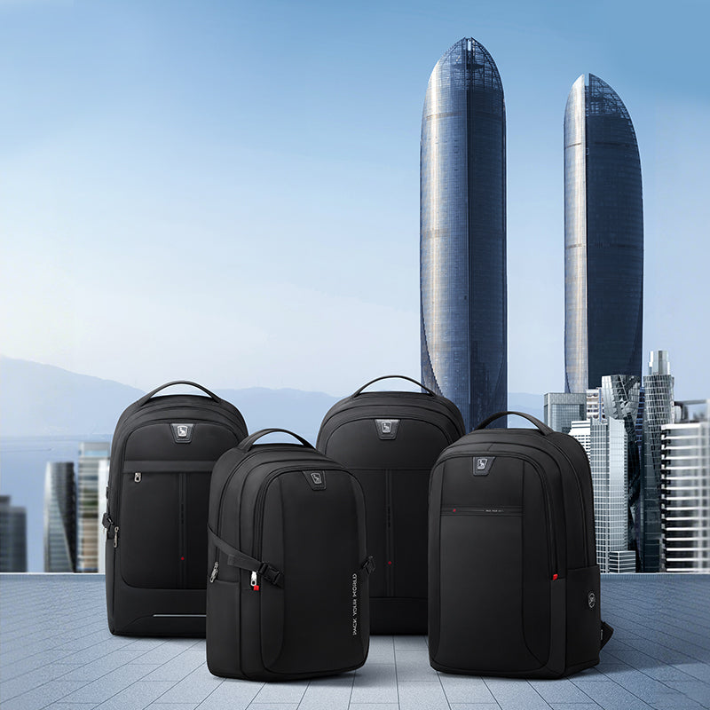 GEMINI 17.3” Waterproof Large Capacity Backpack – OIWAS Luggage & Bag