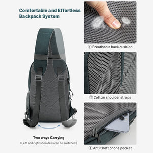 OIWAS-GreyGreen-Sling-Bag-Back