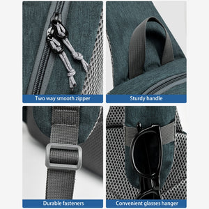 OIWAS-GreyGreen-Sling-Bag-Detail