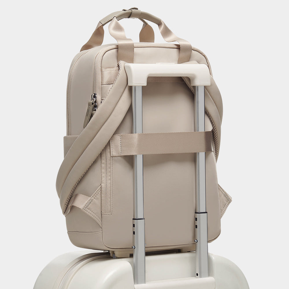 OIWAS Laptop Backpack with Trolley Strap – Luggage Sleeve for Travel