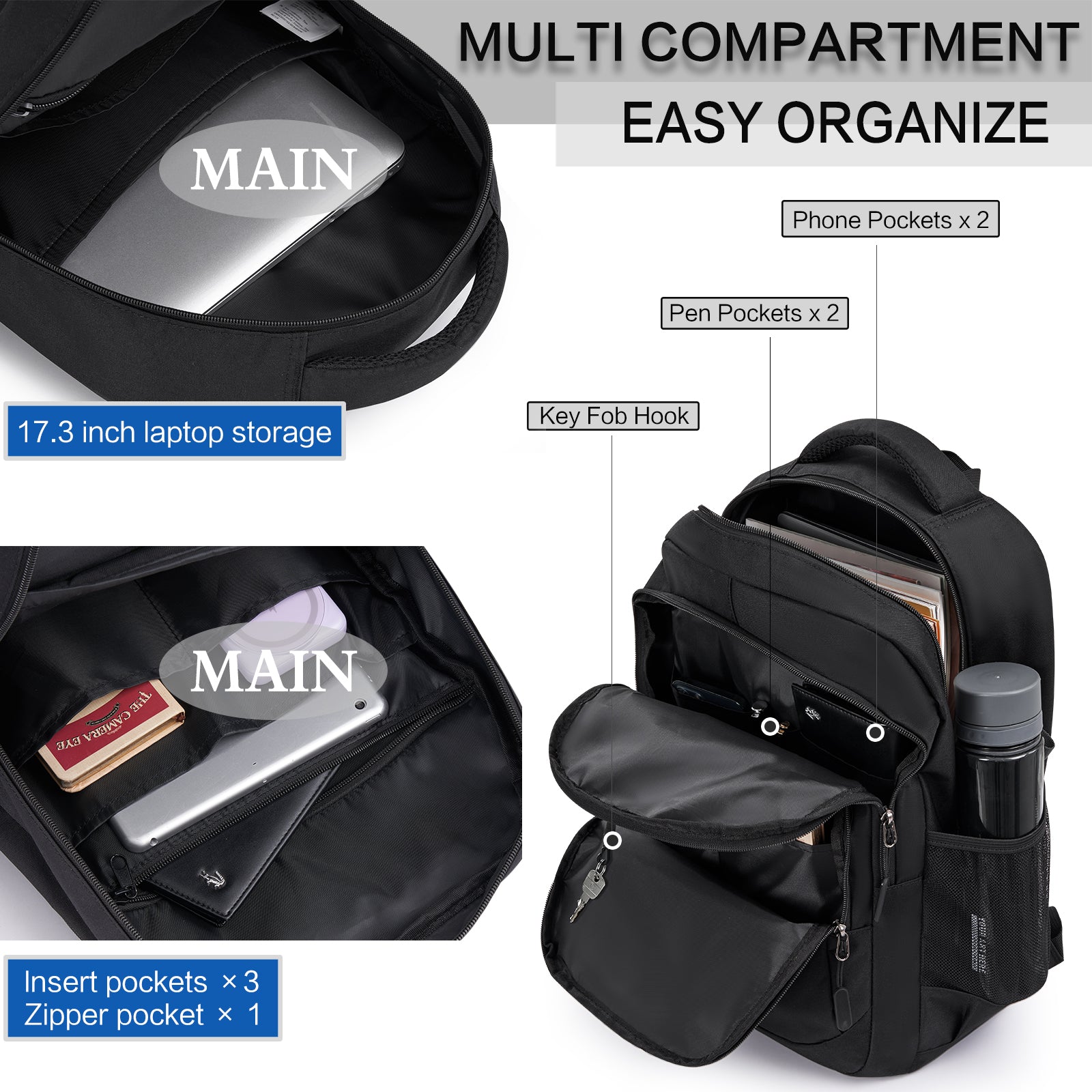 OIWAS-Multi-Purpose-Laptop-Backpack-Black-Large-Capacity