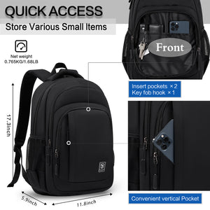 OIWAS-Multi-Purpose-Laptop-Backpack-Black-Quick-Access