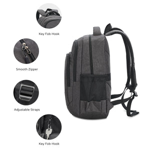 OIWAS-Multi-Purpose-Laptop-Backpack-Grey-Details