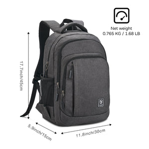 OIWAS-Multi-Purpose-Laptop-Backpack-Grey-Size