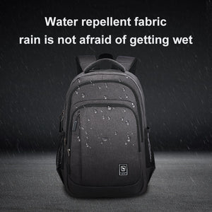 OIWAS-Multi-Purpose-Laptop-Backpack-Grey-Water-Resistant