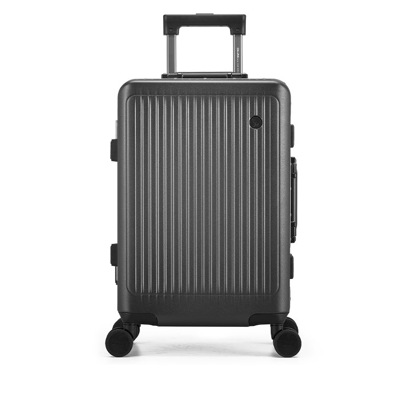OIWAS-PIONEER-Aluminum-Frame-CarryOn-Grey-Front