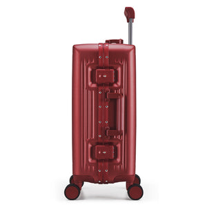 OIWAS-PIONEER-Aluminum-Frame-CarryOn-Red-Side
