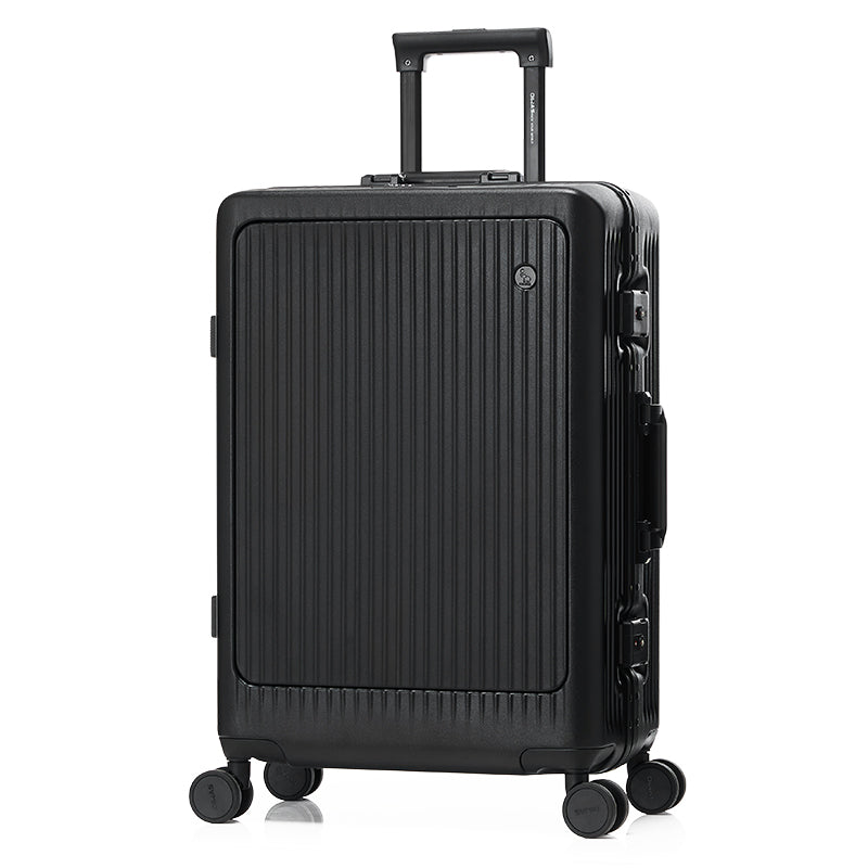 OIWAS-PIONEER-Front-Opening-CarryOn-Black