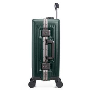 OIWAS-PIONEER-Front-Opening-CarryOn-Green-Side