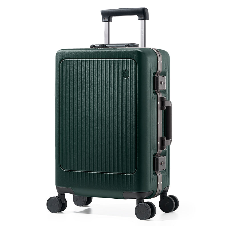 OIWAS-PIONEER-Front-Opening-CarryOn-Green