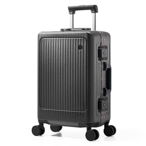 OIWAS-PIONEER-Front-Opening-CarryOn-Grey