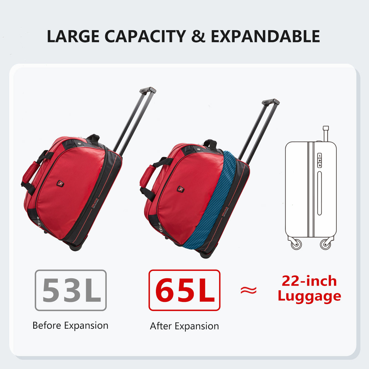 OIWAS-Rolling-Duffle-Bag-Red-Expandable