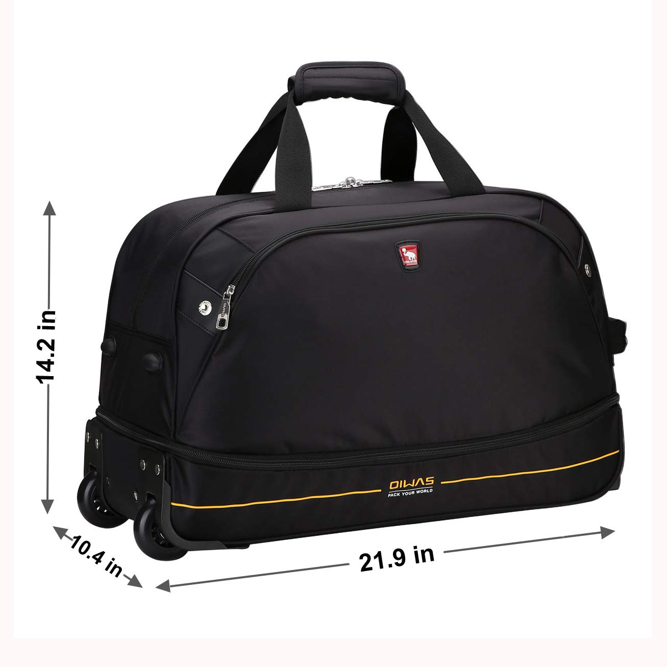 OIWAS-Rolling-Duffle-Bag-Size