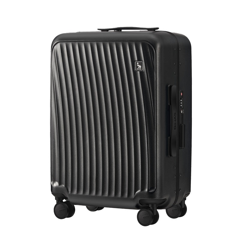 OIWAS-SMOOTH-Aluminum-Frame-CarryOn-Black