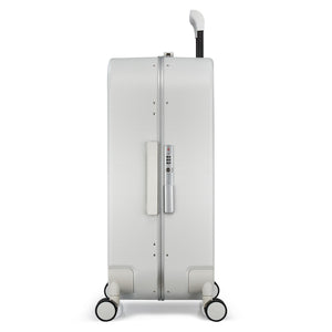 OIWAS-SMOOTH-Aluminum-Frame-CarryOn-White-Side