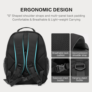 OIWAS-School-Bag-Black-Ergonomic-Design