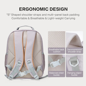 OIWAS-School-Bag-Purple-Ergonomic-Design