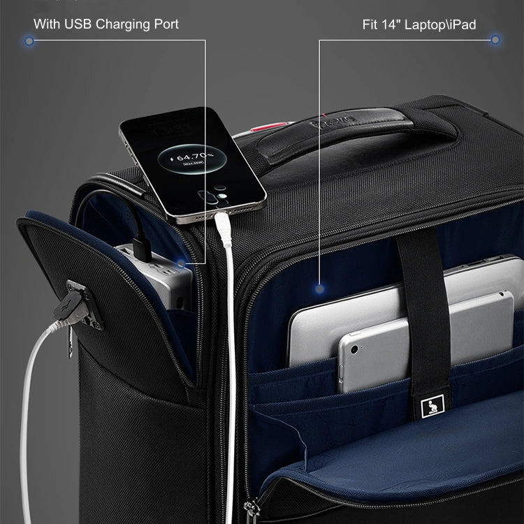 OIWAS-TREK-Expandable-Suitcase-USB-Charge