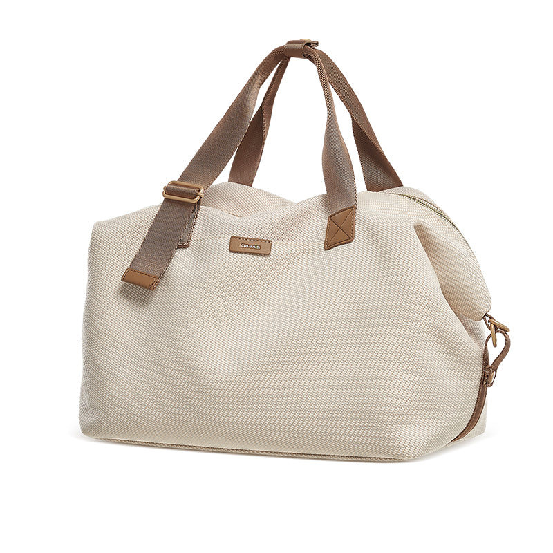 OIWAS-Travel-Bag-Beige-Left