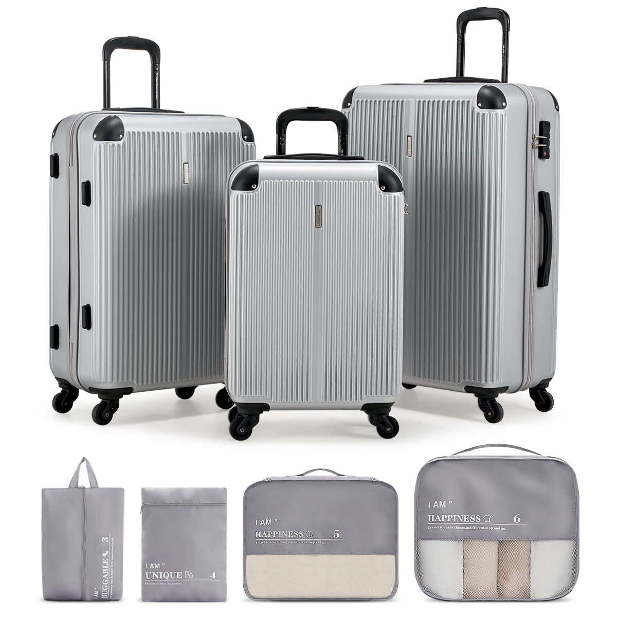 OIWAS-Travel-Luggage-Grey
