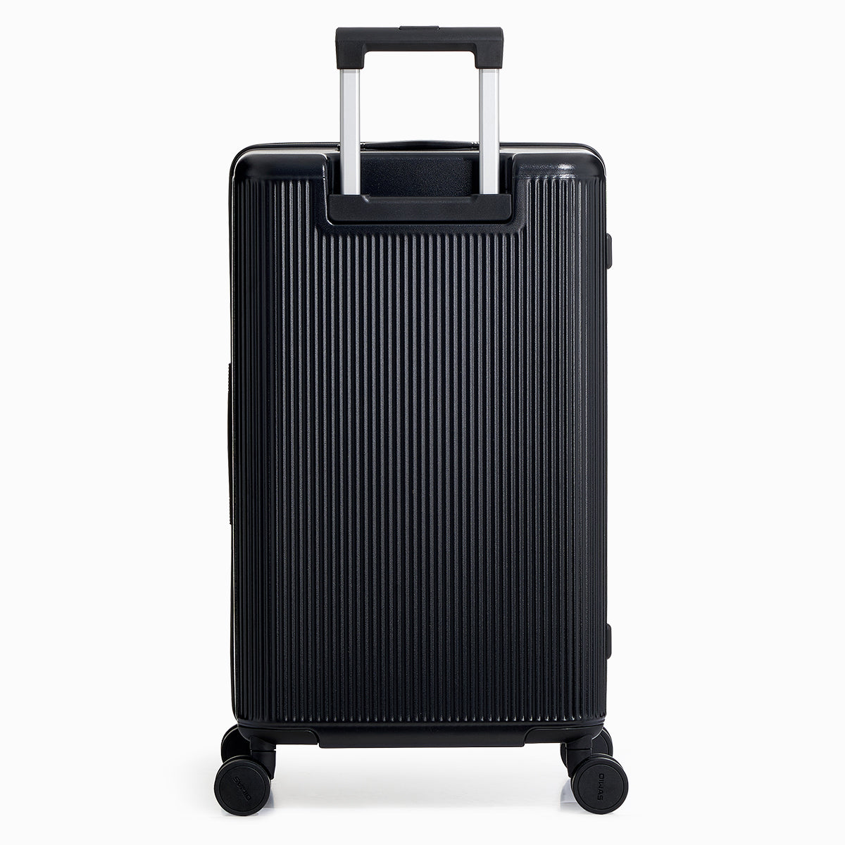 OIWAS-Trunk-Travel-Luggage-Black-Back