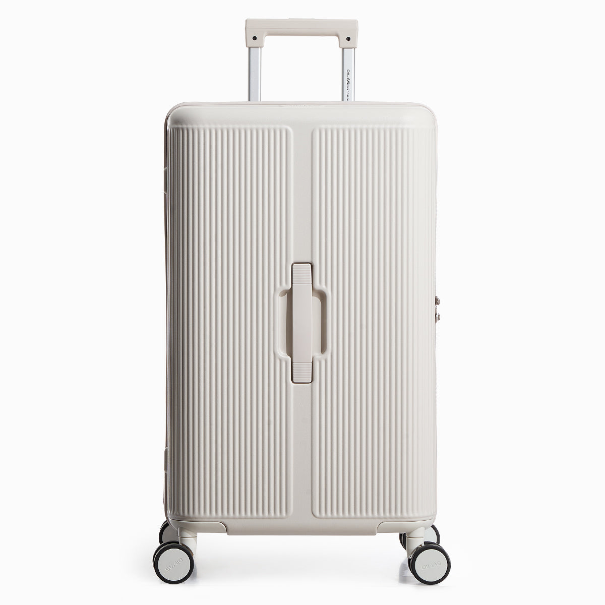 OIWAS-Trunk-Travel-Luggage-White-Front