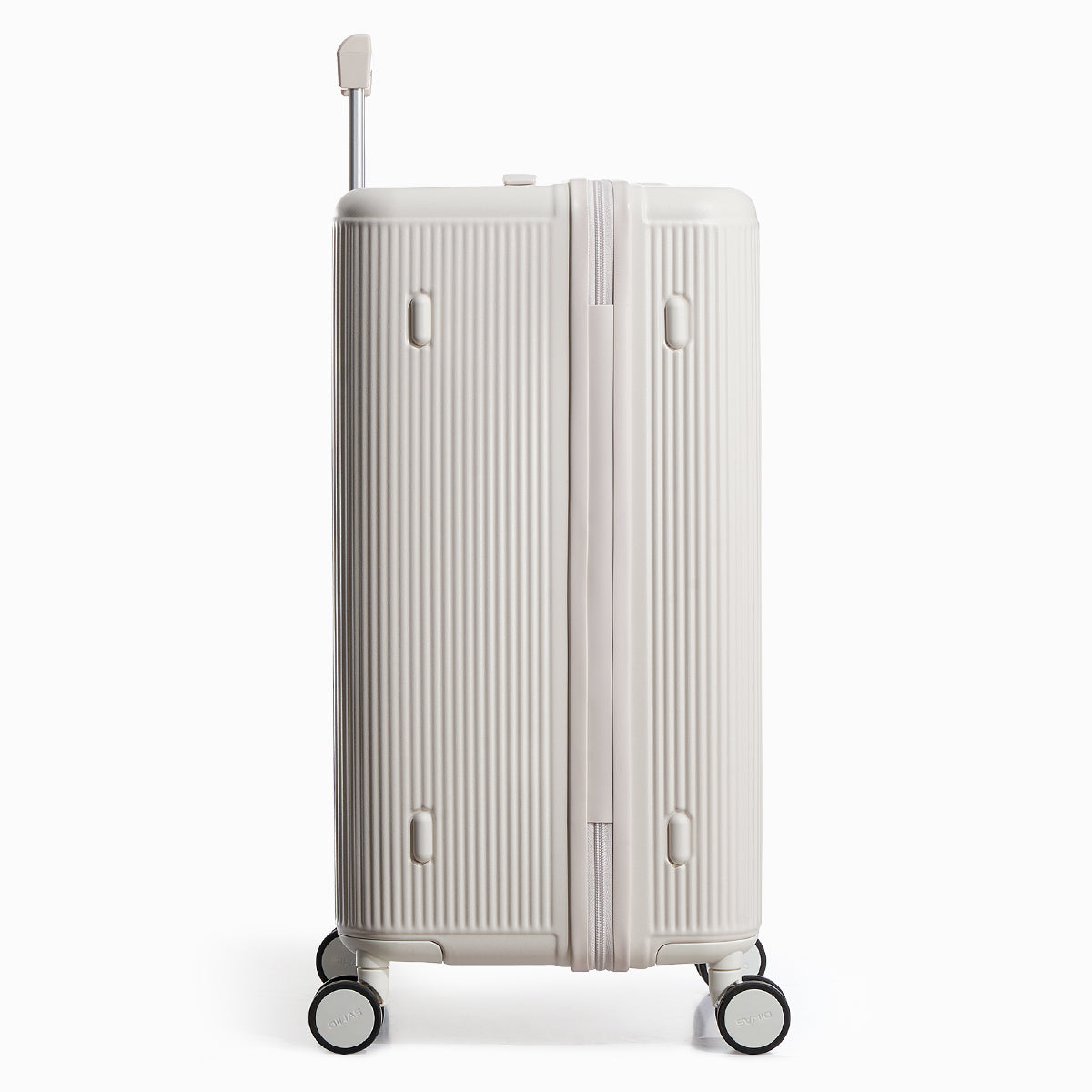 OIWAS-Trunk-Travel-Luggage-White-Side