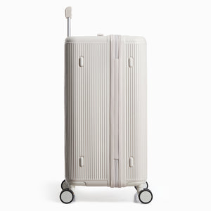 OIWAS-Trunk-Travel-Luggage-White-Side