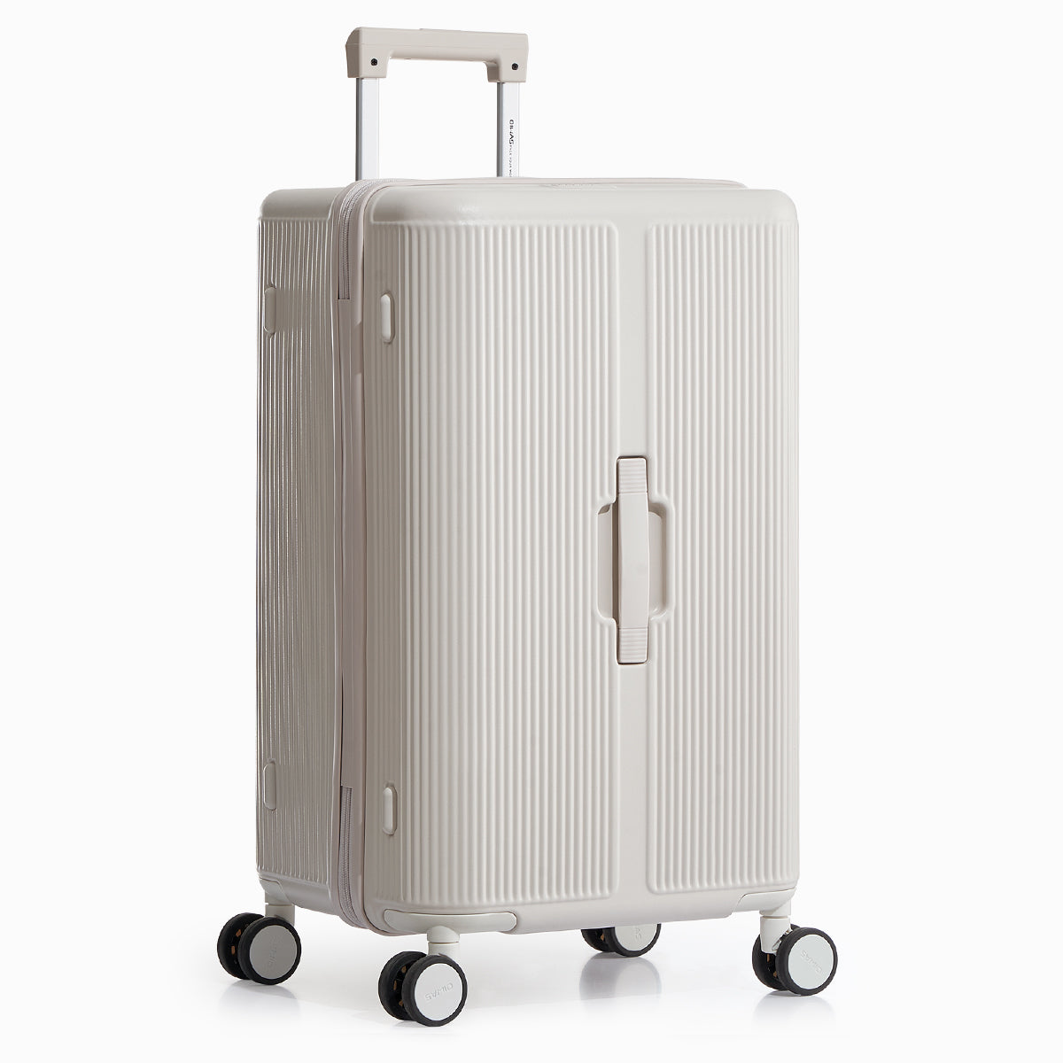 OIWAS-Trunk-Travel-Luggage-White
