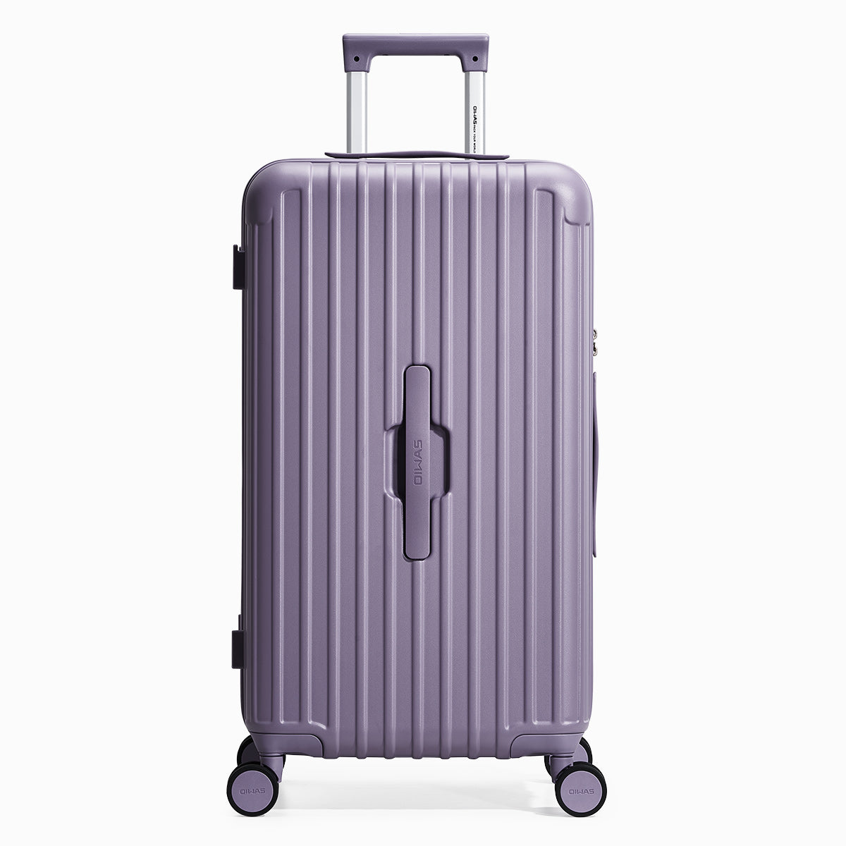 OIWAS-Wayfarer-26inch-CheckIn-Purple-Front