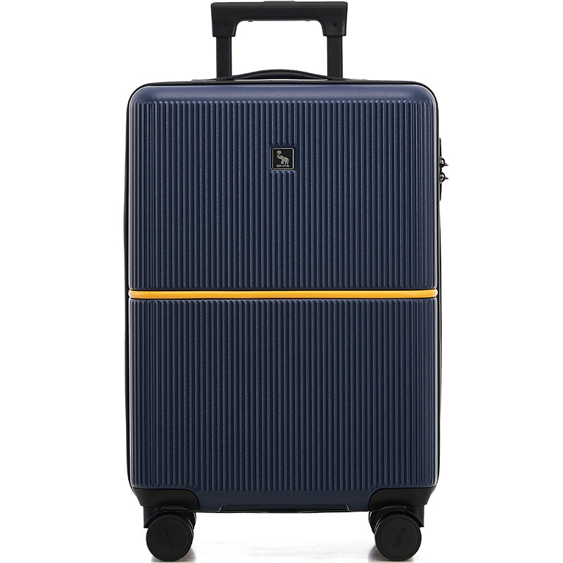 A bold yellow stripe meets clean vertical lines, creating a blade-sharp minimalist look — OIWAS Edge Collection